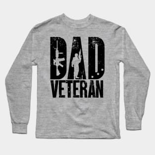 DAD Veteran Military Army Long Sleeve T-Shirt